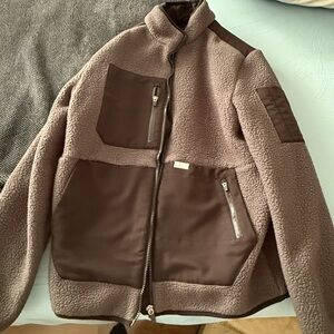 Figs on shift Sherpa jacket- women’s